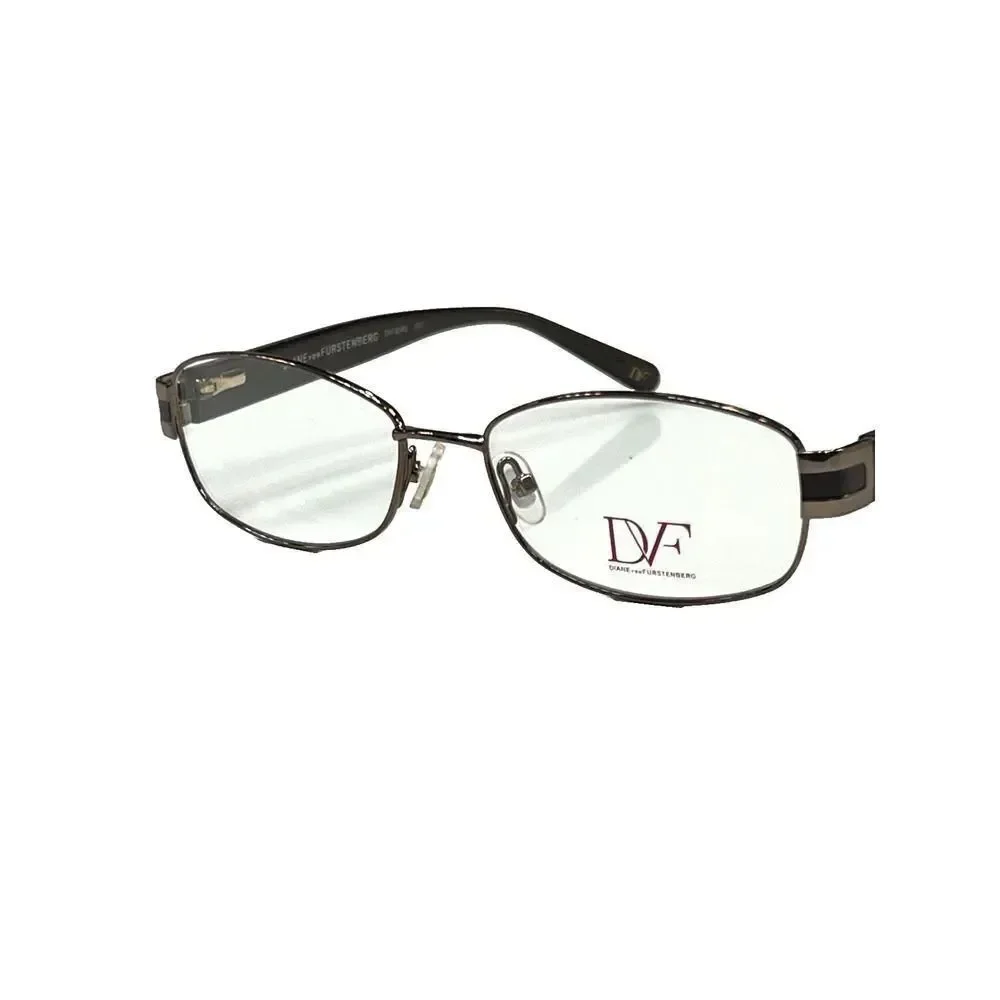 NEW Diane von Furstenberg DVF 8040 201 Glossy Bronze Eyeglasses Frames 52-16-135